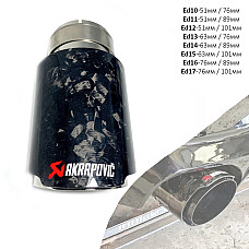 Ακροφυσια εξατμισης Akrarovic «Forged» carbon gloss με γκρι μέταλλο – Ed10-17 - Sellzone.bg Ακροφυσια εξατμισης Akrarovic «Forged» carbon gloss με γκρι μέταλλο – Ed10-17